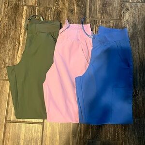 Med Couture Insight Jogger Scrubs XS- Olive, Lilac, Ceil Blue